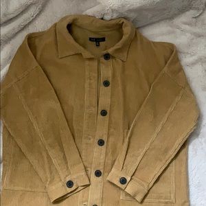 New ZARA long corduroy jacket